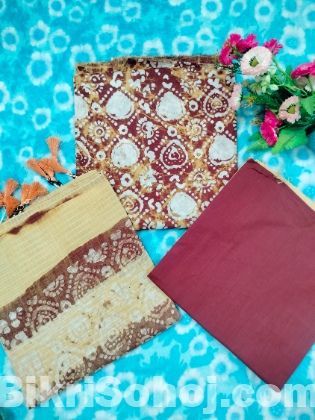 মায়া বাটিক থ্রি পিস